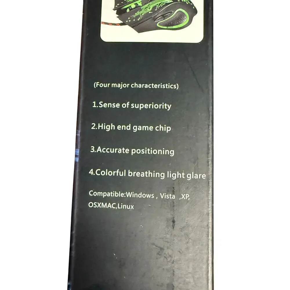 New in Box Hign Precision Gaming Mouse with USB Connection‎